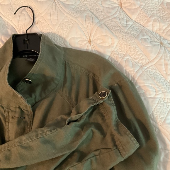 INC Linen Jacket - Picture 4 of 5